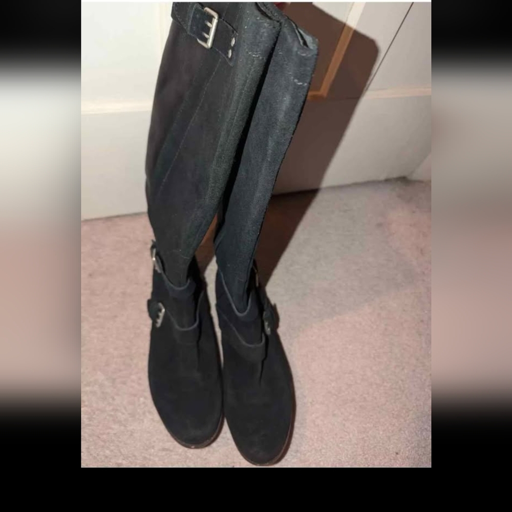 Ugg leather riding boots 9.5